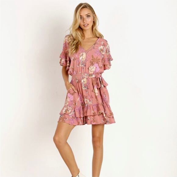 *EUC* Spell and The Gypsy Collective Rosa Dress XS - Picture 2 of 4